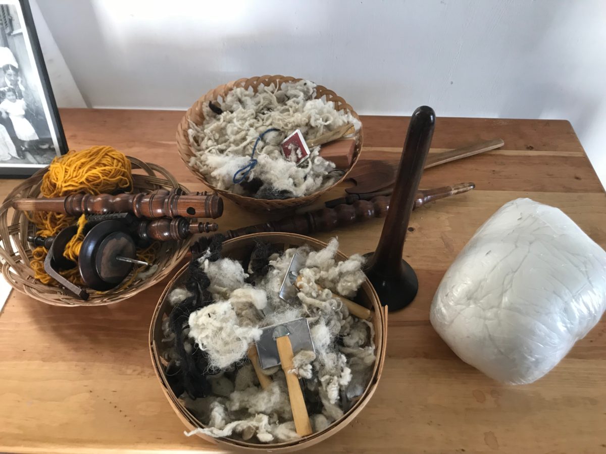 Tools For Carding And Spinning Wool Chicano Latino History Project