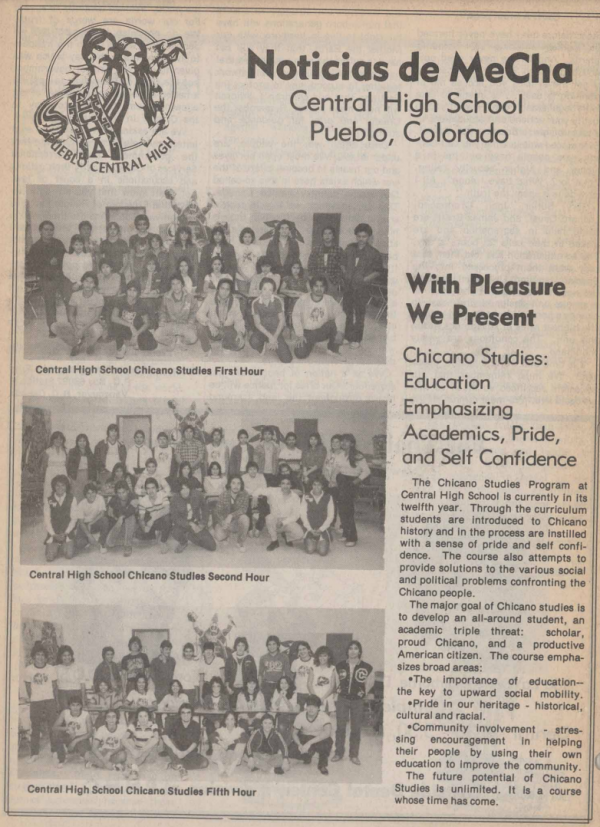 Chicano Studies At Central High School – Chicano & Latino History Project